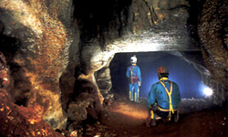 The caves and dolmens